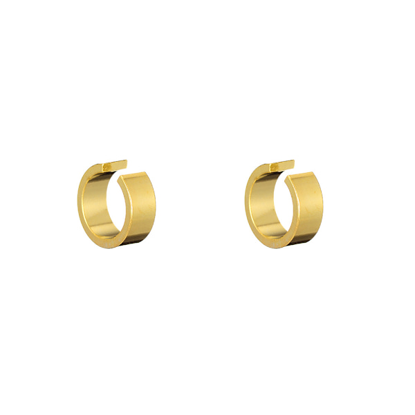 3 stk. Funklende øremanchetter pakke Guld Dainty Helix øreringe Huggie Stud Cuff øreringe til kvinder Øreringsæt | Clip On Brusk