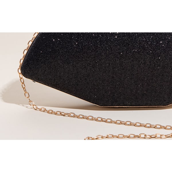 Kvinde Aften Taske Glitzrende Rhinestone Pung Kæde Clutch Pung Taske Fest Prom Bryllup Pung