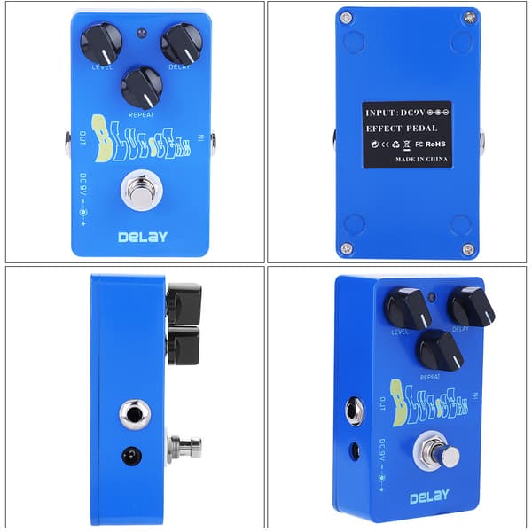 Mini Metal Delay -kitaraefektipoljin - Korkea True Bypass - Instrumenttivaruste