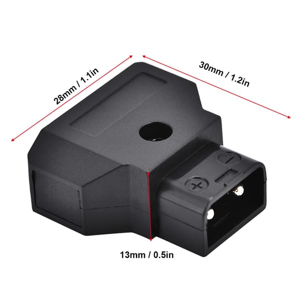 Hanprop D Tap-stikadapter til Anton Sony V-mount Li-ion-batteri DIY-tilbehør