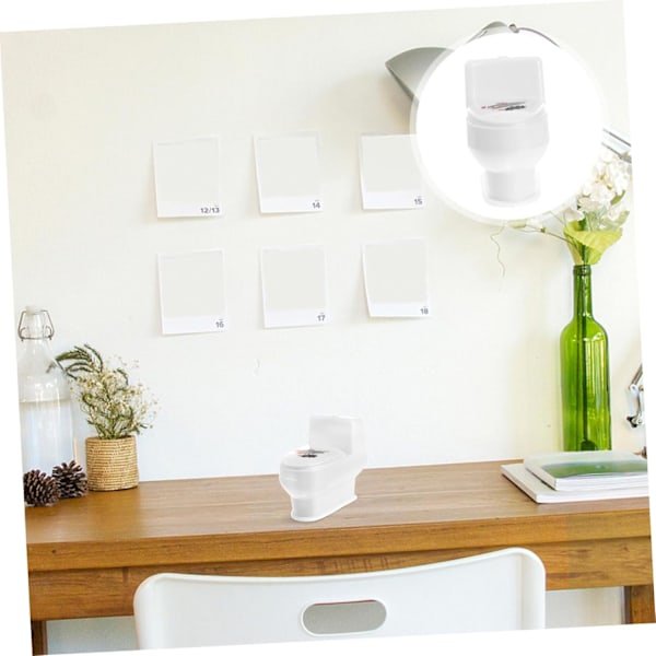 3 stk. Mini Toilet Legetøj Sprøjte Legetøj Vand Legetøj Mini Toilet Kidcraft Legesæt Dukkehuse Dekorationer Nyhed Mini Toilet Praktisk