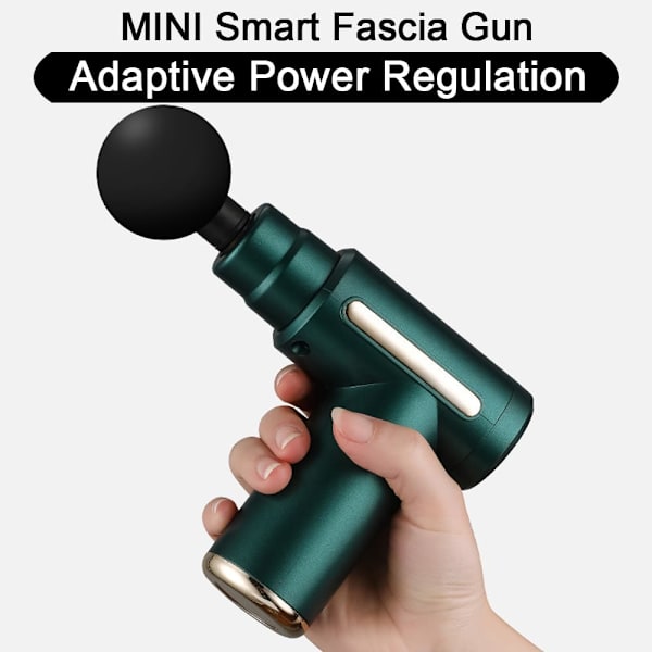 Mini-hierontapistooli Fascia-pistooli Syväkudoshierontapistooli USB-lataus 4 hierontapäätä Matkakäyttöön Kotikäyttöön Kädessä pidettävät sähköhierojat keholle Mu