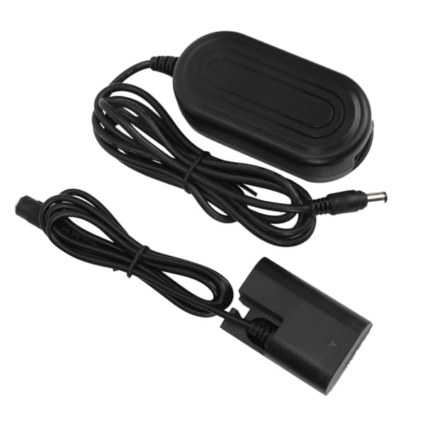 AC-strömadapter DC-koppling LPE6 Full Decoded Dummy-batterikit för Canon 5D2 5D3 5D4 6D 6D2 60D