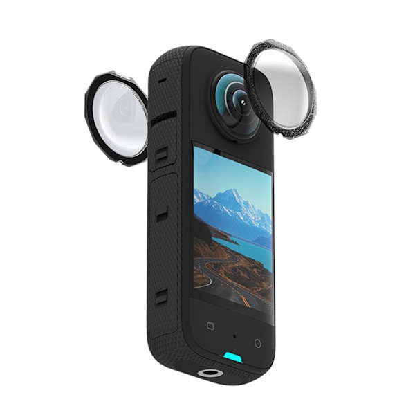 Objektivskydd Klibbigt Objektivskydd Skyddande Skydd för Insta360 X3 Kameratillbehör