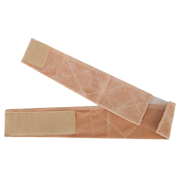 Flexibelt justerbart perukgrepp Sjal Huvudhår Band Peruktillbehör (Beige)
