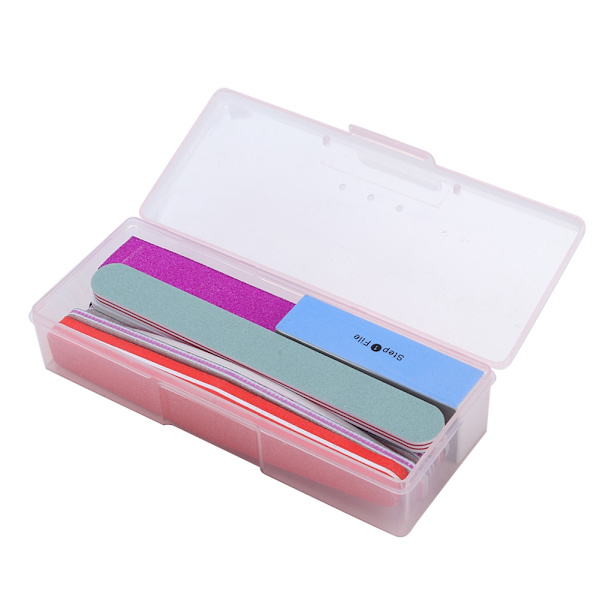 12 st Nail Art Manikyr Pedikyr Verktyg Set Nagel Slipning Svamp Filer Buffer Polish