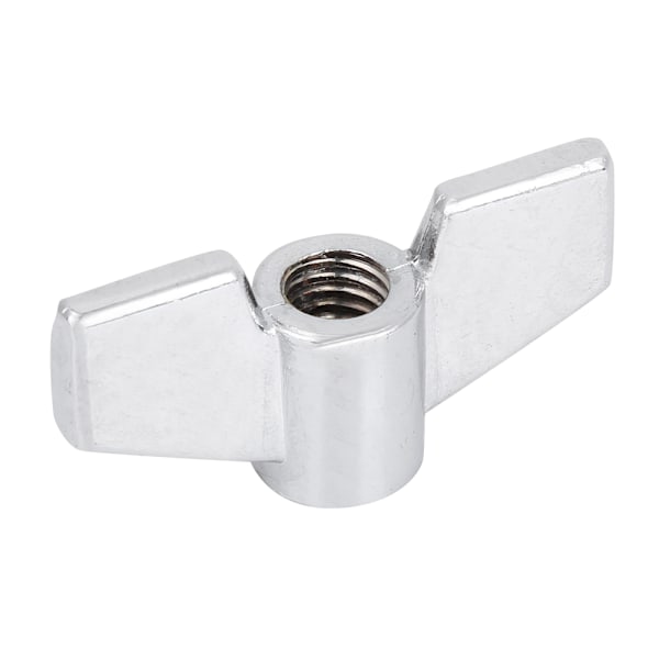 8 mm trumvingmutter i zinklegering, snabbfrigörande cymbalmutter, tillbehör till musikinstrument