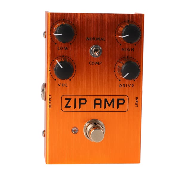 Elektrisk gitarr effektpedal för dist och overdrive AN 39 Orange
