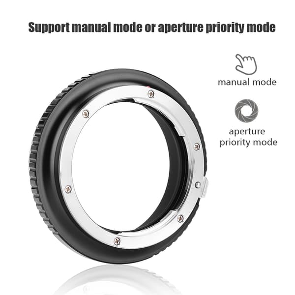 K&F Concept EOS-GFX objektivadapterring til Canon EF-fatning til Fujifilm GFX Full Frame-kamera