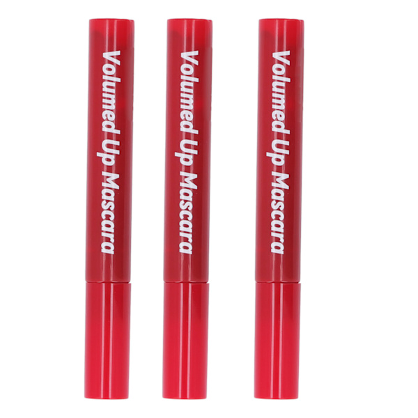 3 st Lash Volumizing Mascara Ögonfransar Förlängning Curling Smudge Proof Timglasborste Lash Makeup Ögon Mascara 8ml