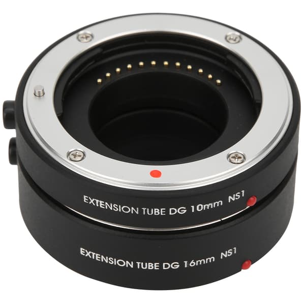 NS1 Auto Focus Makro Forlængerør Adapter Ring 10mm+16mm til Nikon 1 Mount Kamera