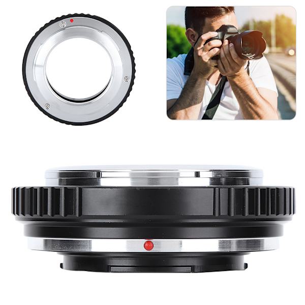 Fikaz NIK(s)&#8209;FX Objektivadapterring för Nikon AI&#8209;S Objektiv till Fuji FX Mount Kamera