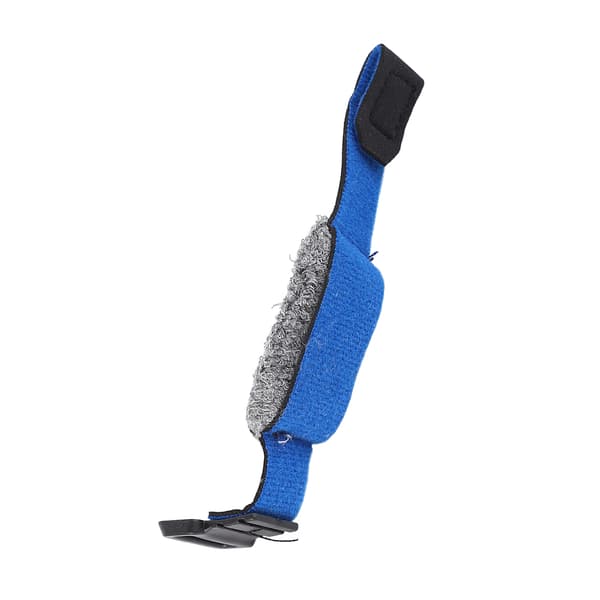 Universal gitarstrengsdemper, justerbar støyreduksjon gitarstrengsdemper, blå