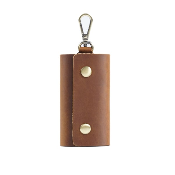 Mens Genuine Leather Key Case, Waist Hanged Key Protect Cover-Men's Gift