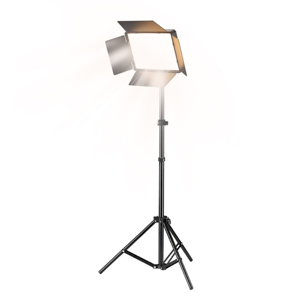Valokuvausvalaisinsarja, 55W kaksivärinen ammattimainen LED-studiovalaisin, 2700k~6500k himmennettävät valokuvat valokuvauskuvaukseen