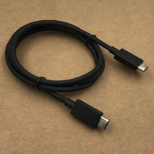 USB-C dual-head USB 3.1 Typ C mobiltelefon surfplatta datakabel hane till hane Macbook hårddiskkabel