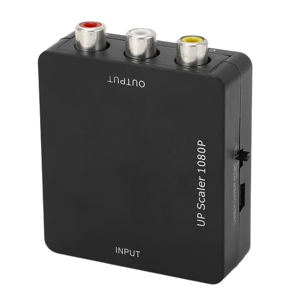 HD til AV Konverter HD Multimedia Interface til AV Videokonverter Splitter 1080P High Definition RCA Composite Adapter