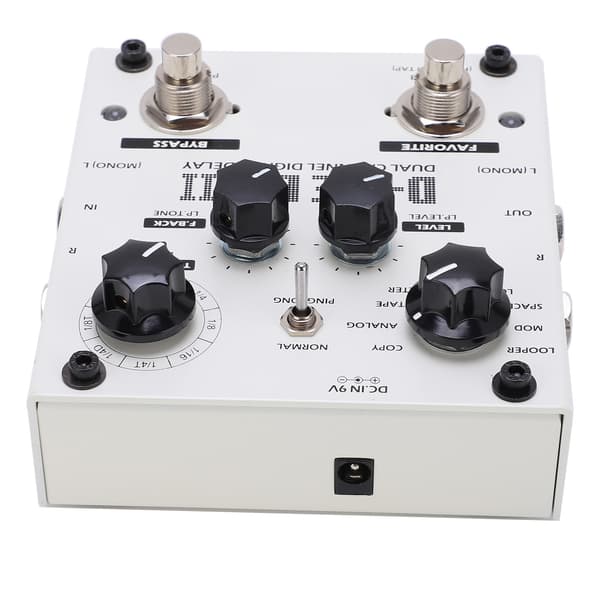 Forsinkelseseffekt Stereo Dual Channel 8 Moduser Loop-opptak Digital Stompbox 2000MS DC9V 220mA