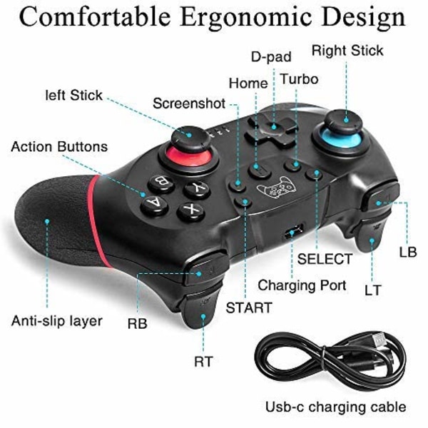Switch Pro Langaton Bluetooth-ohjain