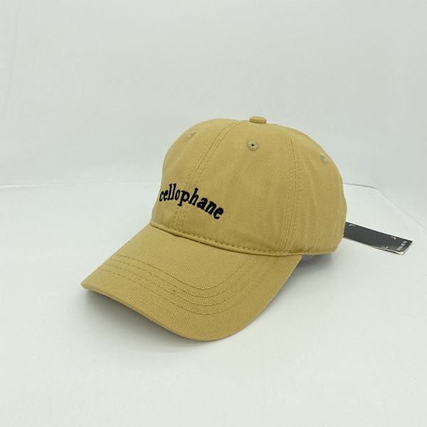 Dotpet Cap Naisten Kirjonta Pehmeä Toppi Kevät Ja Kesä Yksinkertainen Baseball-Lippis Miehet (Khaki)