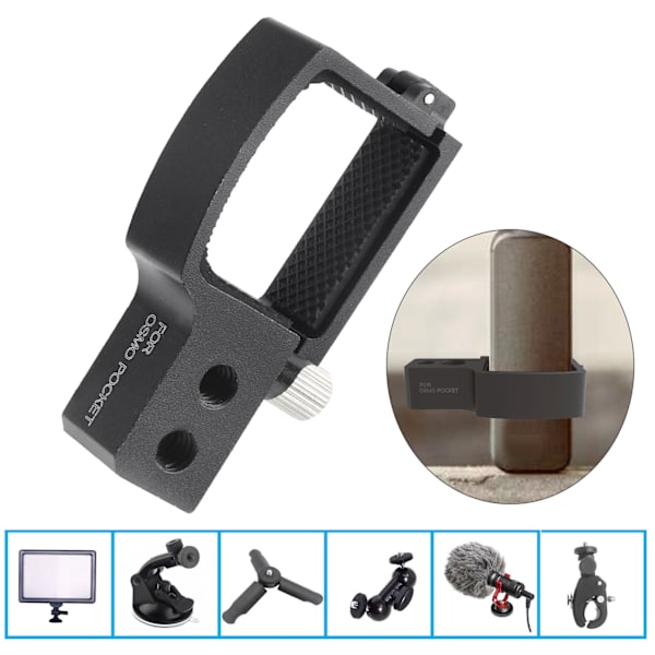 Kamera Multifunktionell Förlängningsfäste Snabbfäste Hållare för DJI OSMO Pocket 2