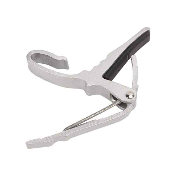 Guitar Capo Legering Hurtig Toneændring Bærbar Instrument Tilbehør til Spil Performance Sølv