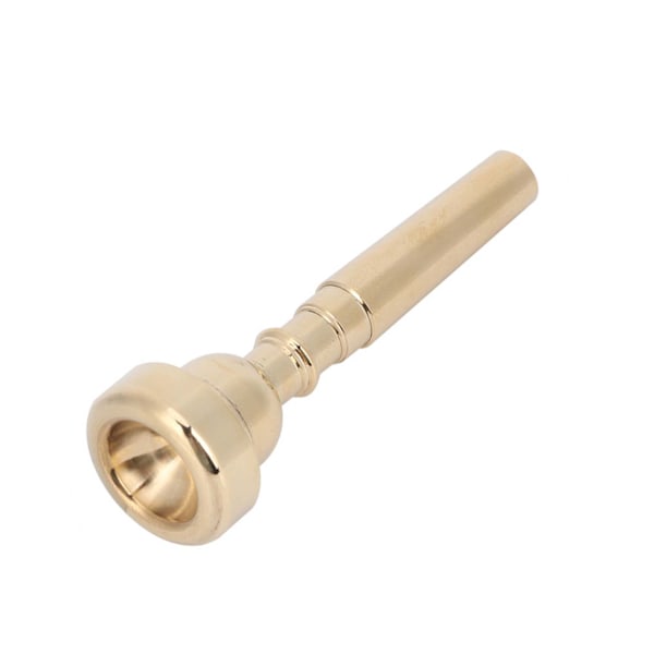 Trompet Mundstykke Holdbart Stilful Messing Professionel Horn Musikinstrument Tilbehør Guld 7C