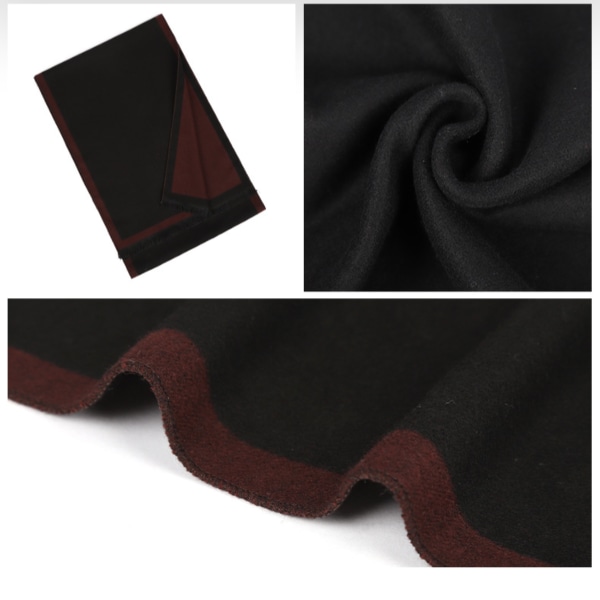 Lyxig vinterscarf Premium Cashmere Feel Unik designval（02）