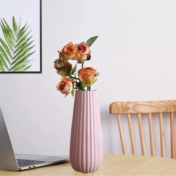 Keramisk vas, modern heminredning porslinsvas blomvas, blomsterarrangemang dekoration, presenter