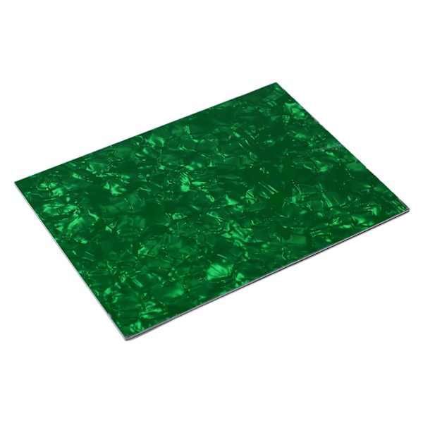 Kitara Pickguard PVC Selluloidi Kannettava Sähköbasso naarmulevy Kansi Takalevy Levy Vihreä Helmi