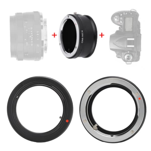 FOTGA OMNEX-omformeradapterring for Olympus OM-objektiv til Sony E-fatningskamera
