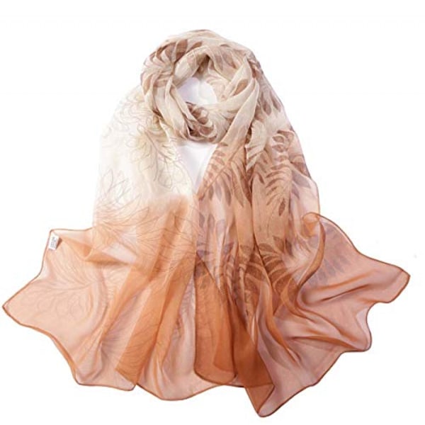 Scarfs för kvinnor Lättviktsmode Scarves Print Floral Pattern Scarf Shawl Wraps, B04