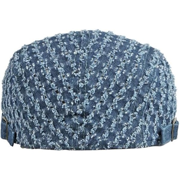 Flate Newsboy-caps for menn - Justerbar, lett, Ivy Gatsby Cabbie-hatt for kjøring