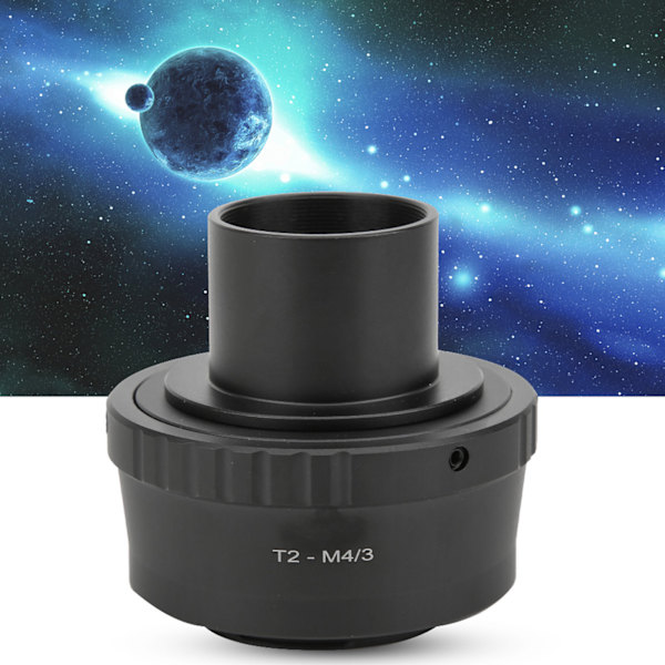 1,25 tums T-monteringsring M42*0,75 astronomiskt teleskopadapter för Nikon Canon Sony Fujifilm Olympus Samsung spegellös kamera (M4/3)