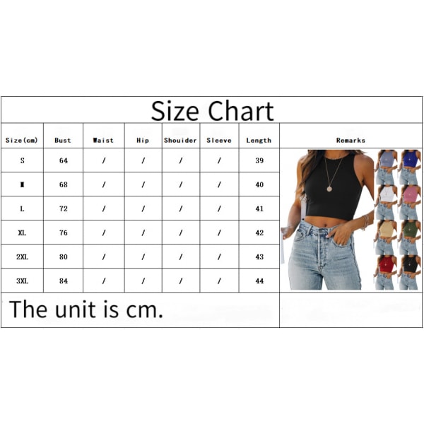 Kvinnors sexiga ärmlösa racerback tank tops halterneck crop tops --- Röd（Storlek L）