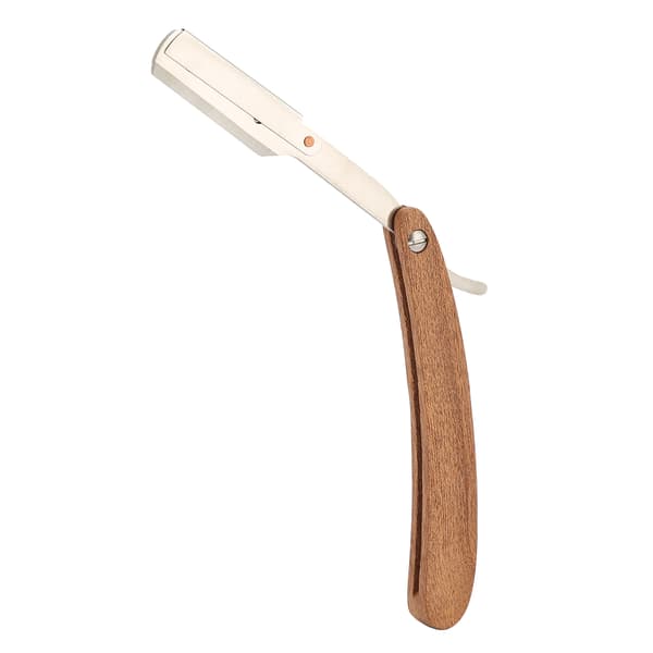 Retro lige barberkniv i rustfrit stål til mænd og kvinder