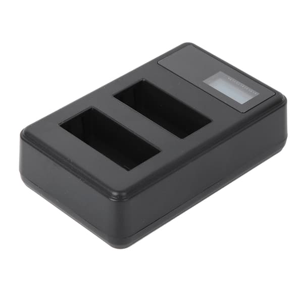 SEIVI LP E17 Kamerabatterilader USB Smartlader LCD Elektrisk Mengde Dobbel Spor