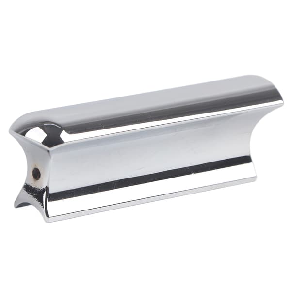 Elektrisk gitarr rostfritt stål slide bar gitarrer strängsliders silver