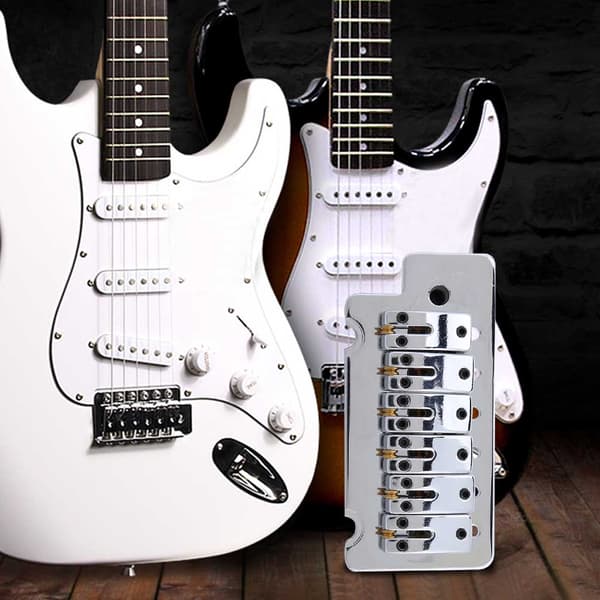 6 Strängar Elektrisk Gitarr Tremolo Stall Set Gitarr Tillbehör Reservdel