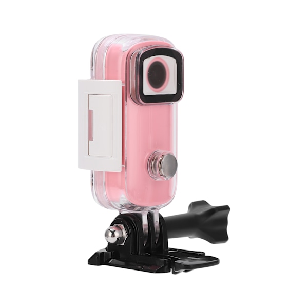 C100 Sportkamera Vattentät Bärbar Videokamera HD Mini Digital Videokamera Rosa