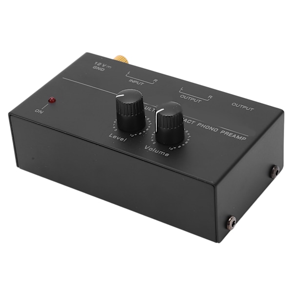 Phono Preamp Förförstärkare Kompakt Skivspelare Signal Förförstärkare 100‑240VAC