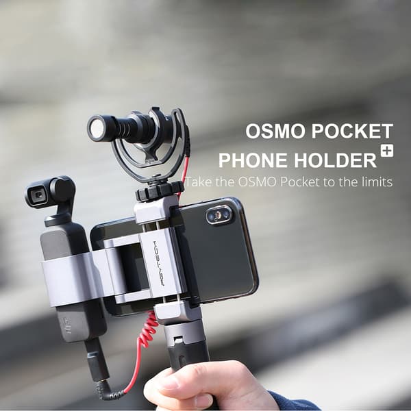 PGYTECH Sammenfoldelig Telefonholderbeslag til DJI OSMO Pocket Gimbal