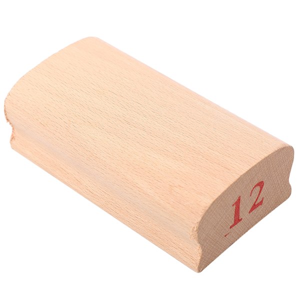 Guitar Fingerboard Radius Sanding Block Fret Leveling Tool med slibepapir (12'')