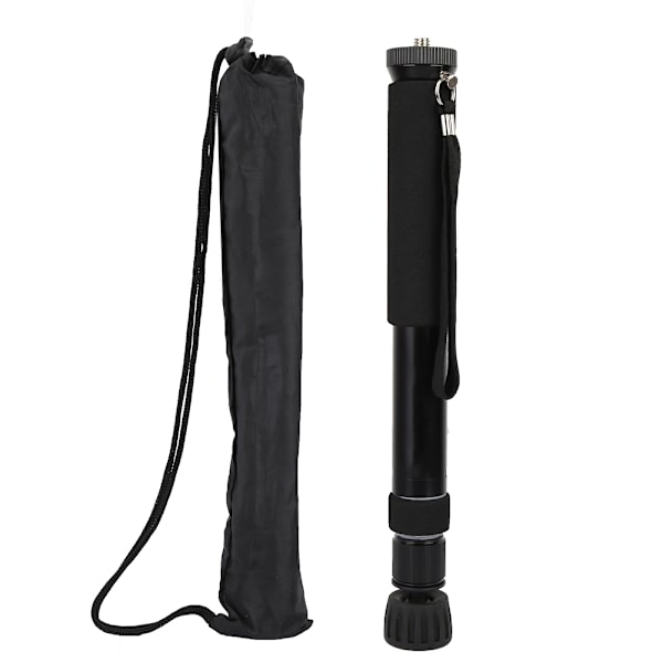 Bärbar justerbar handhållen monopod i aluminiumlegering för DSLR-kamera, telefon, videoförlängningsstång