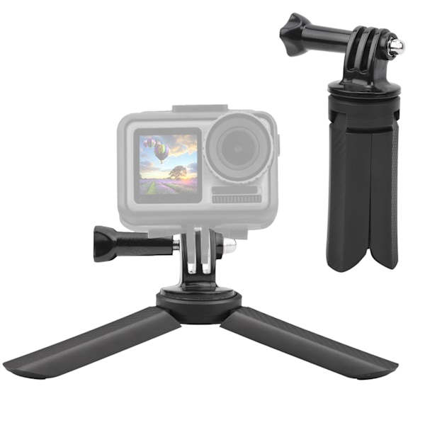 Bärbar Mini Tripod Mount Stativ Selfie Stick Monopod för DJI OSMO ACTION Kamera