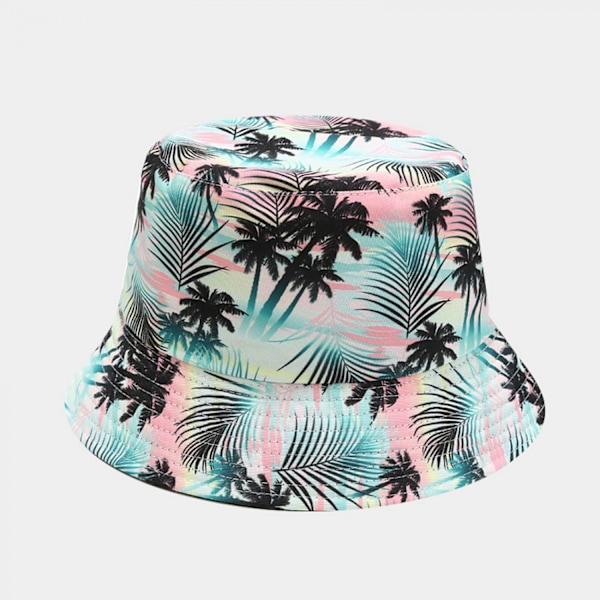 AVEKI Bucket Hat Strand Fiskare Hatt Solhatt för Kvinnor Män Vändbar Dubbelsidig Bär