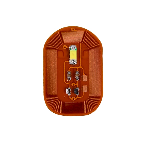 NFC-nagelklistermärken LED-ljus blixt nagelkonst tips dekoration fäst gnistrande vit