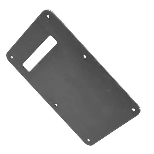 Elektrisk gitarr bakre bakplatta fjäderkåpa aluminiumlegering slät utseende gitarr bakplatta grå