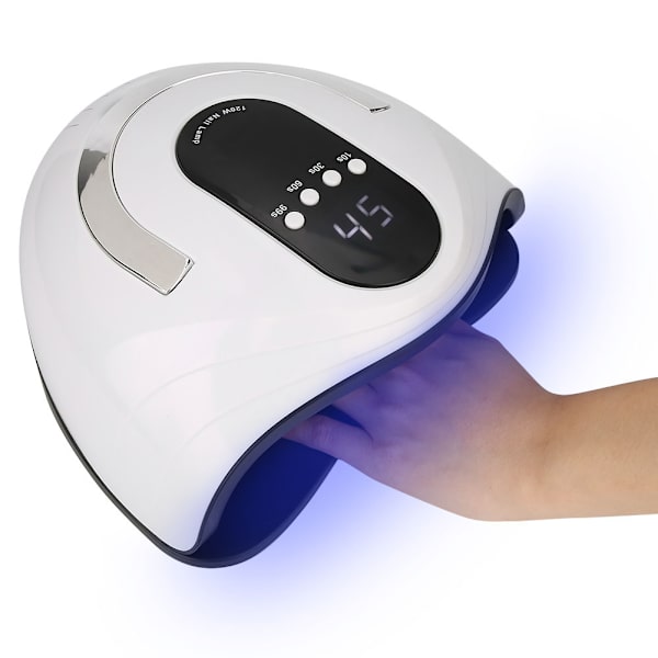 120W Bärbar LED-nagellampa Gelnagellack Torktumlare Snabbtorkande Nagelkonstmaskin