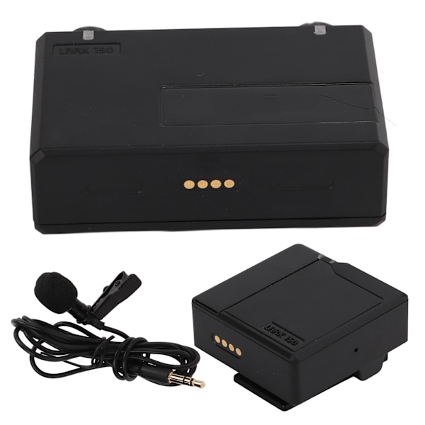 MOMA Lark 150 Trådlös Lavalier Mikrofon 2,4 GHz Digital TX RX Combo Kit Mic för DSLR-kamera